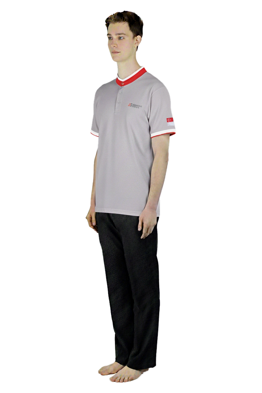 Dynamic Contrast Polo Shirt