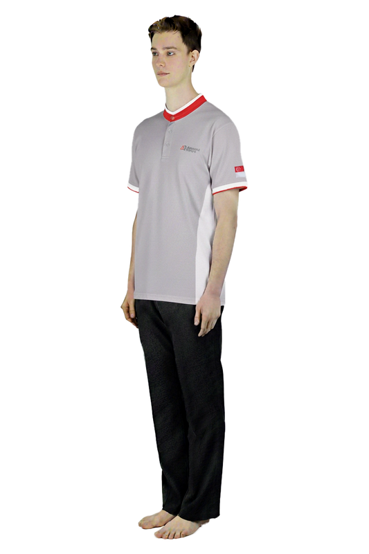 Dynamic Contrast Polo Shirt