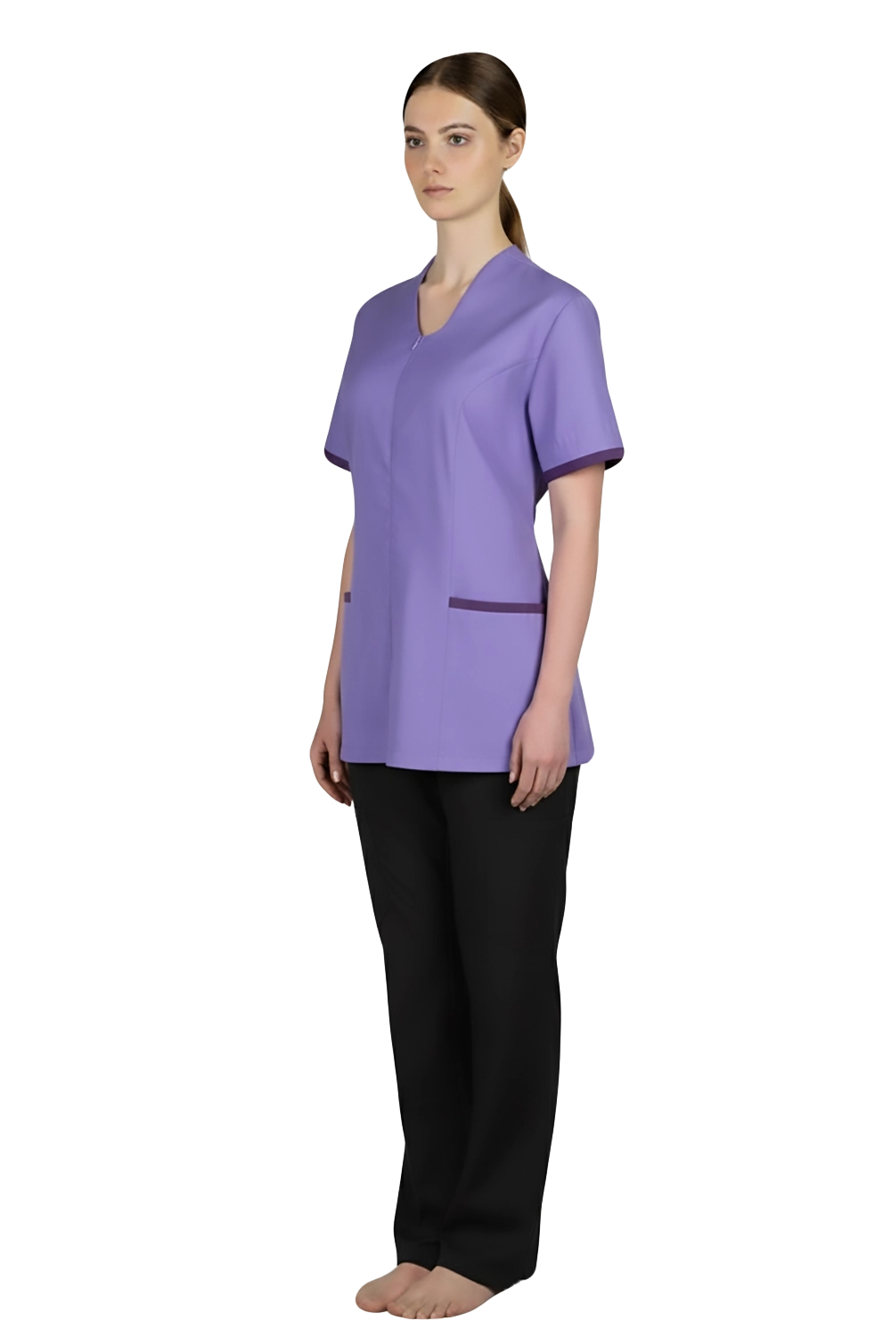 Lilac Nurse Blouse