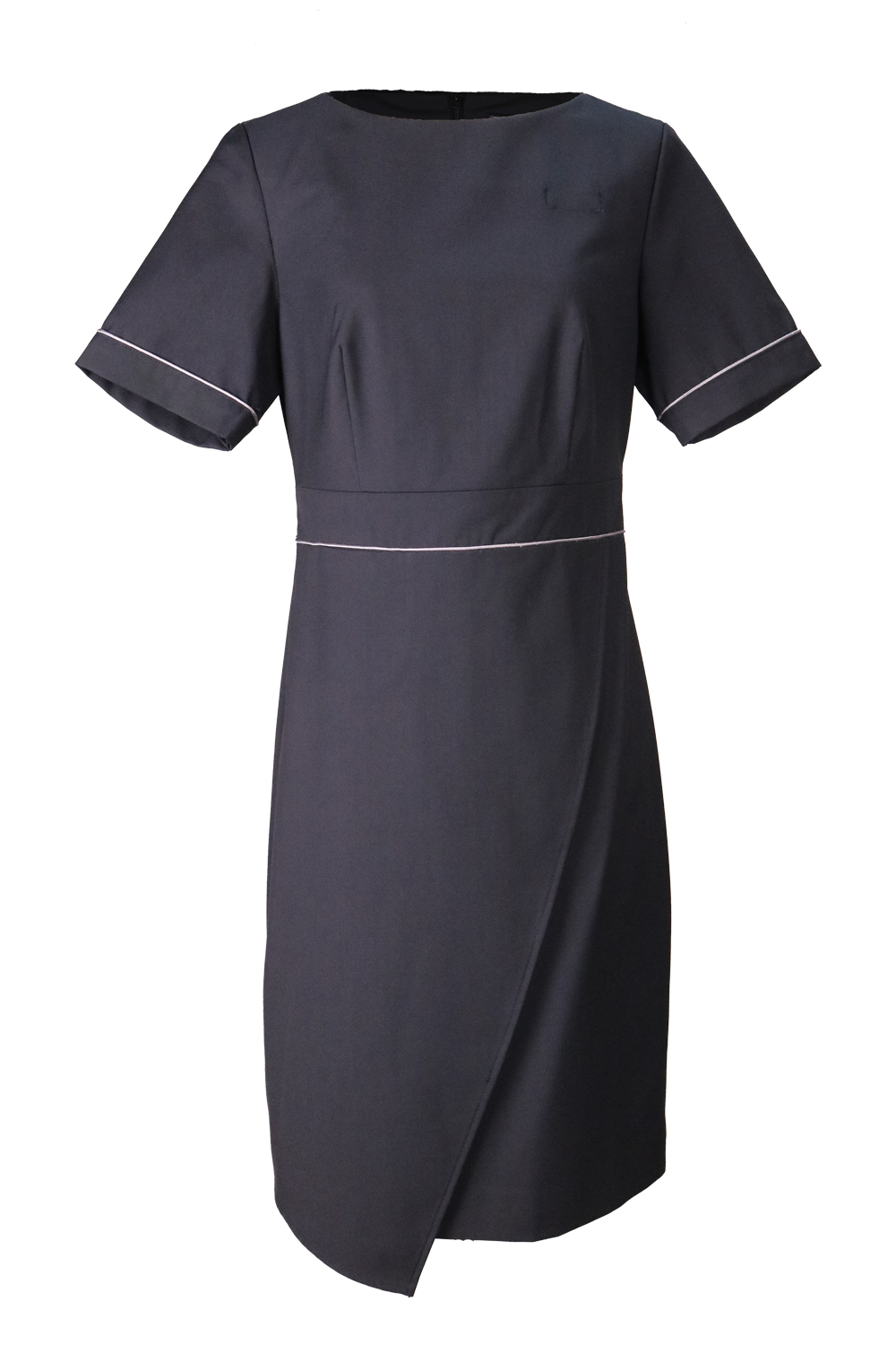 Minimalist Wrap Pencil Dress