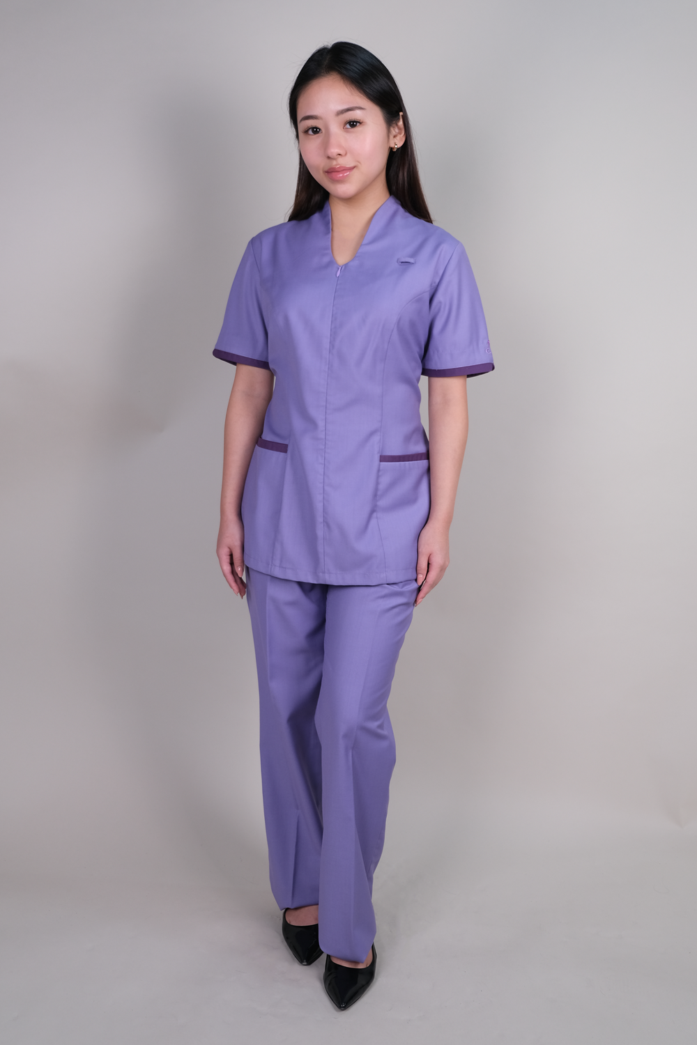 Lilac Nurse Blouse