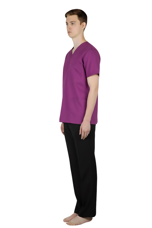 Purple Medical Scrub Top