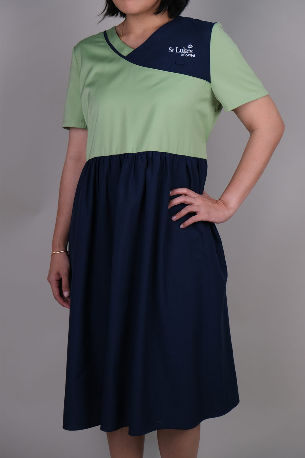 Two-Tone Nurse Dress