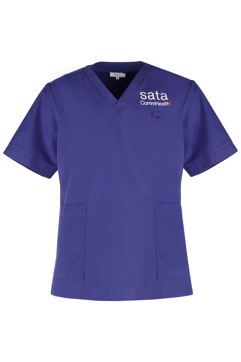 Medical Scrub Top Uniform with Logo
