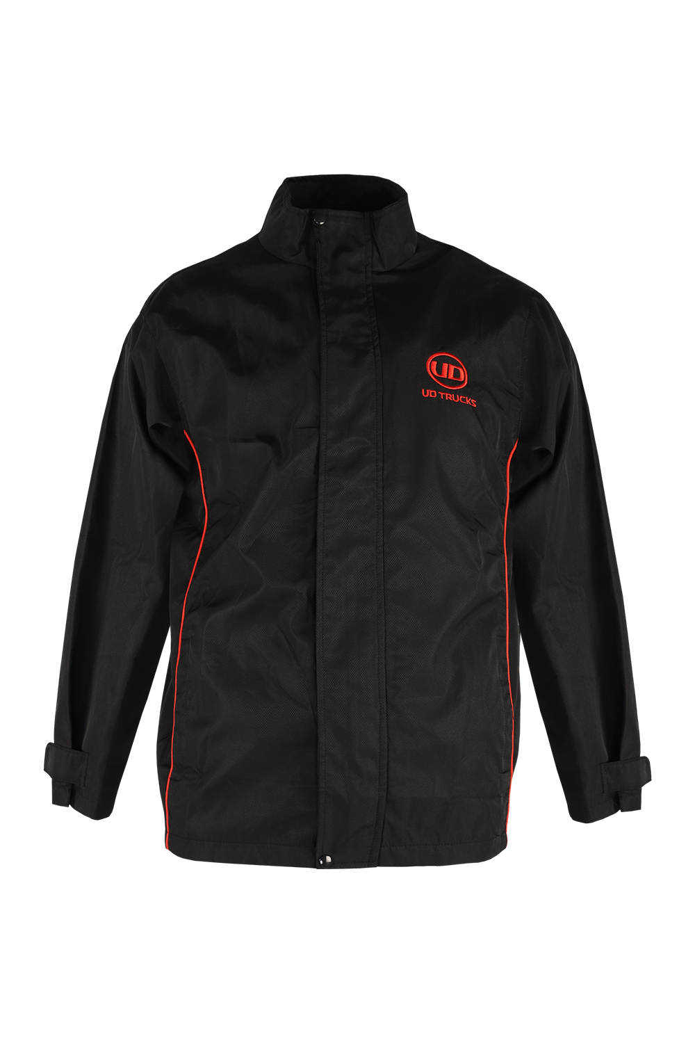 Lightweight Windbreaker with Red Trims