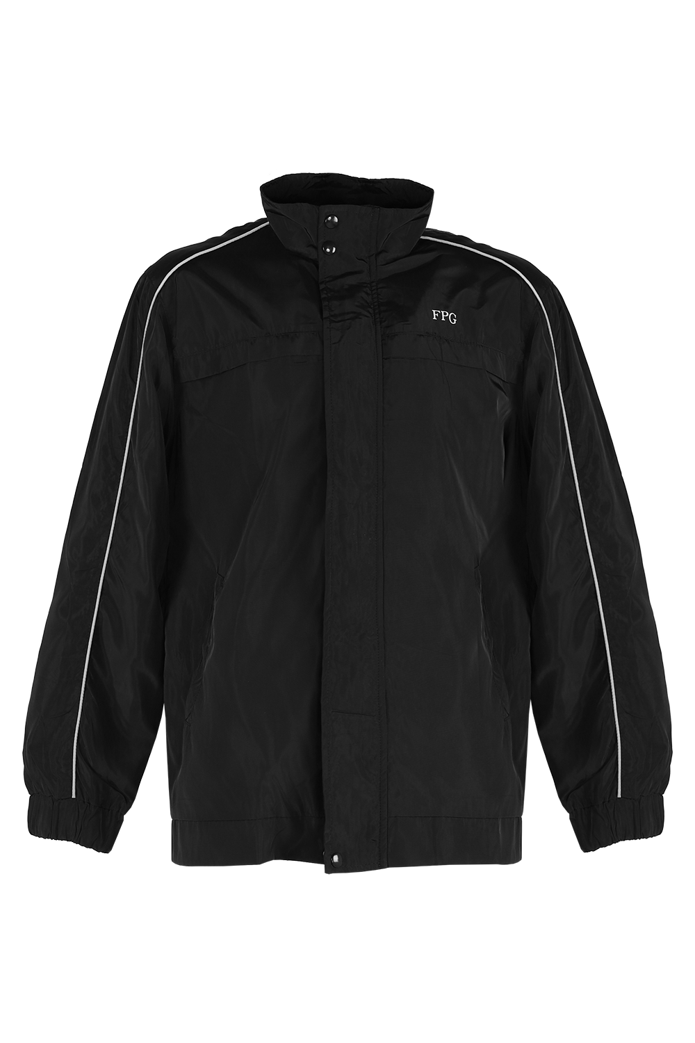 Lightweight Windbreaker with White Trims