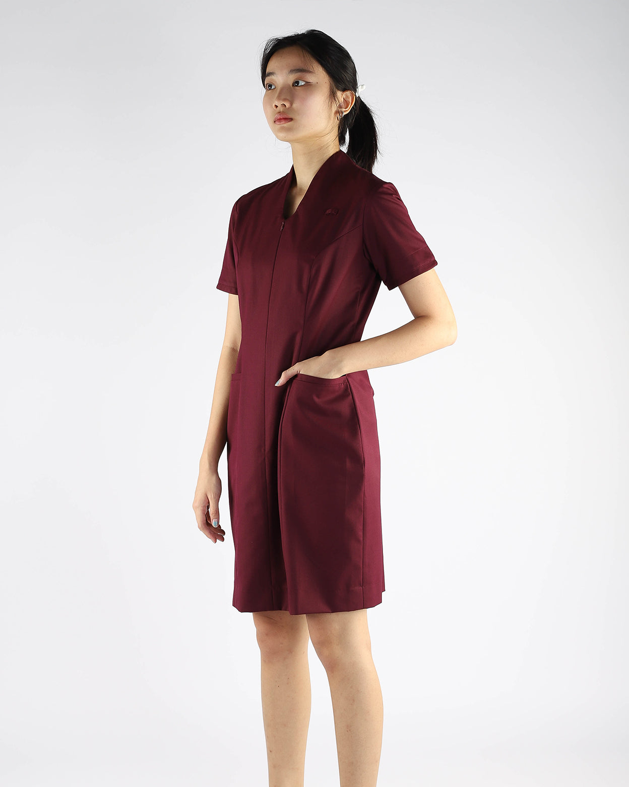 Red Staff Nurse Dress