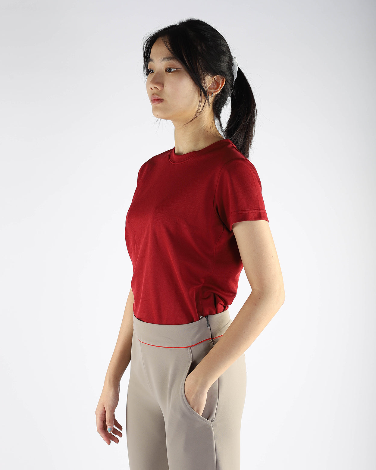 Red Cotton T-Shirt