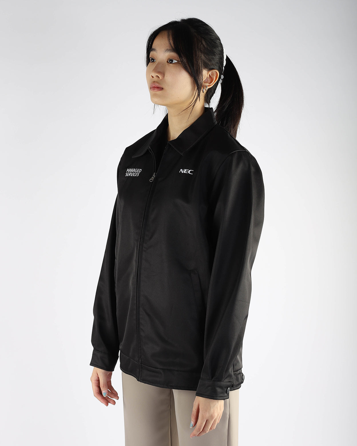Unisex Corporate Windbreaker with Logo