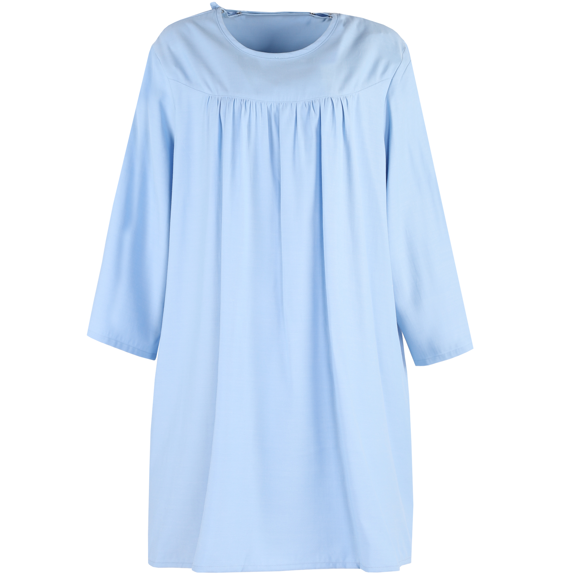 Blue Cotton Inpatient Adaptive Pyjama Dress — Hospital & Nursing Home uniforms by CYC