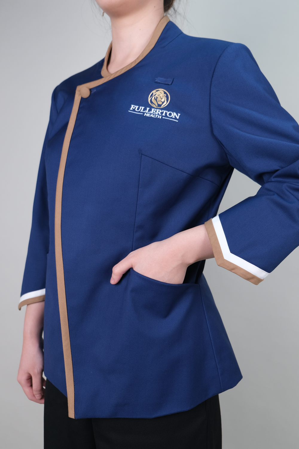 Asymmetrical Healthcare Jacket