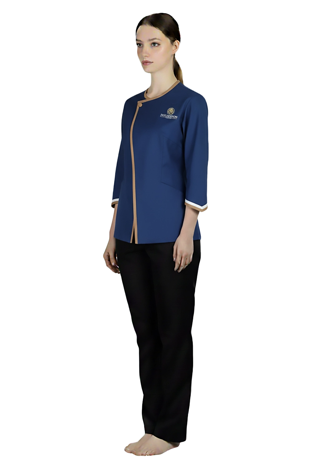 Asymmetrical Healthcare Jacket