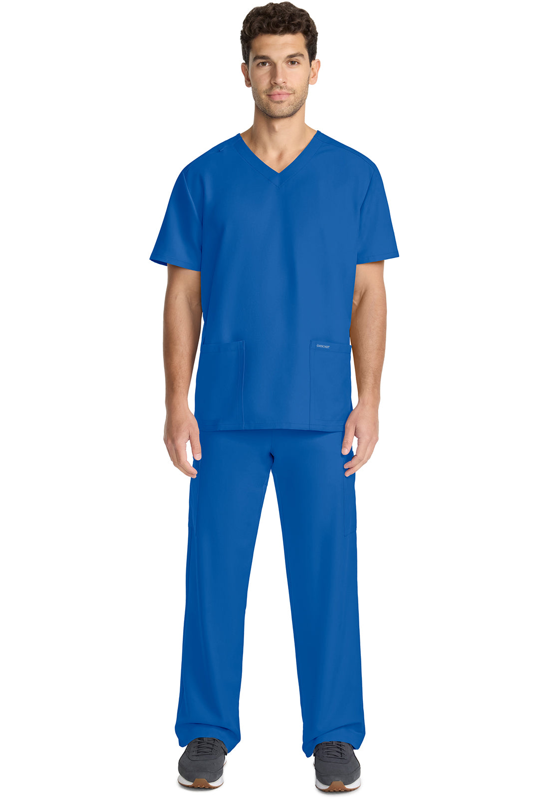 Cherokee Originals Ultra Unisex V-Neck Top 2 Pockets