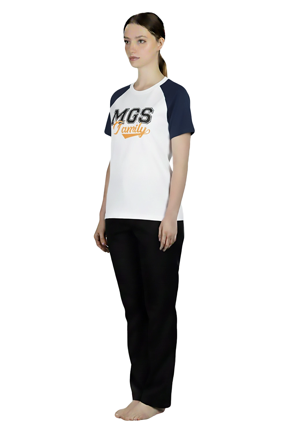 Dri-fit T-Shirt Uniform with Raglan Sleeve