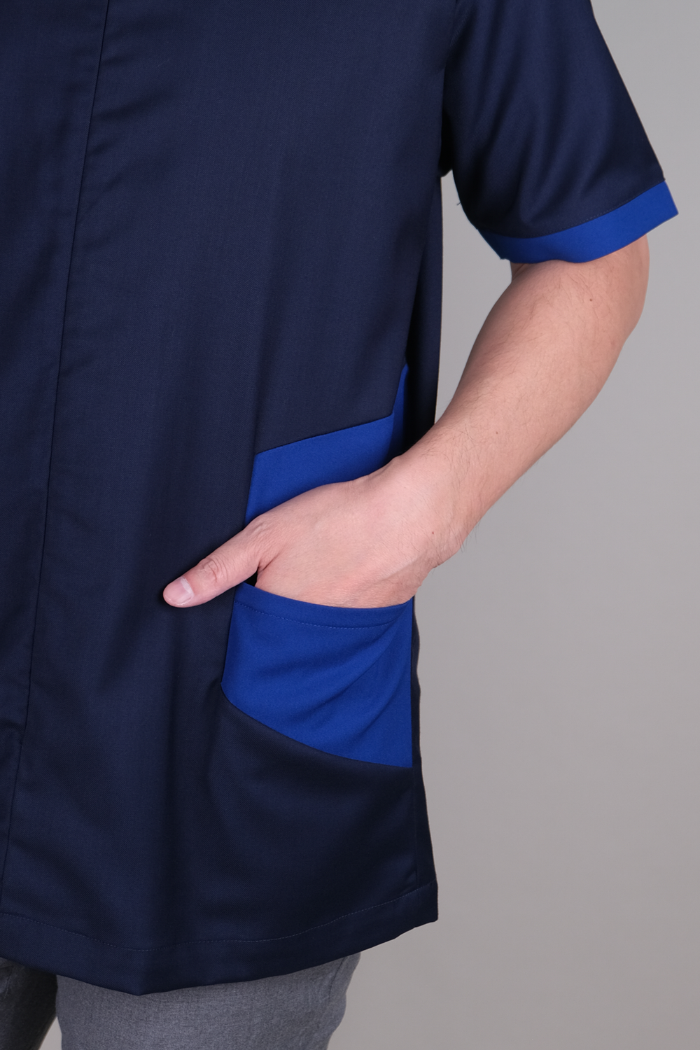 Dual Tone Comfort Scrub Top