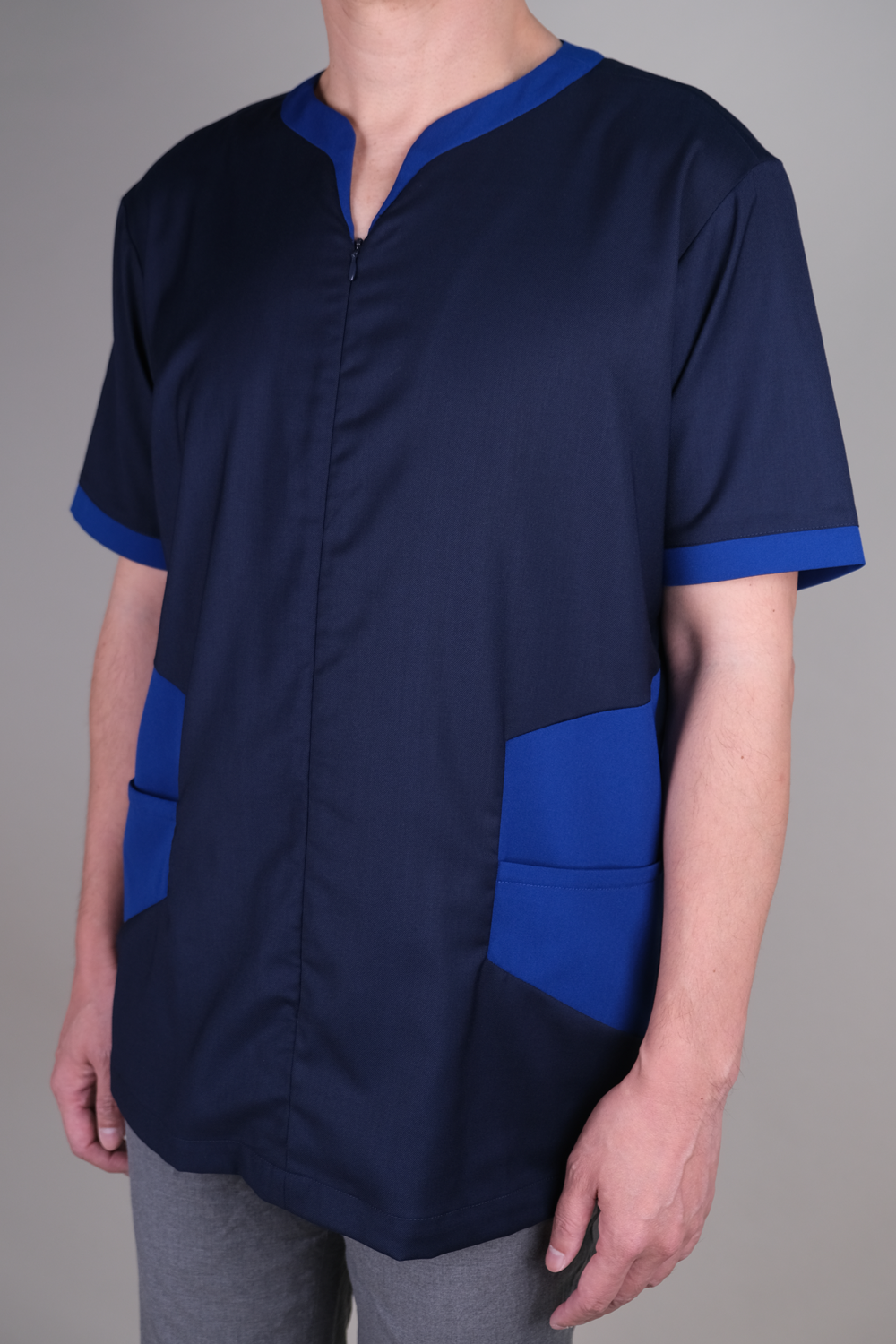 Dual Tone Comfort Scrub Top