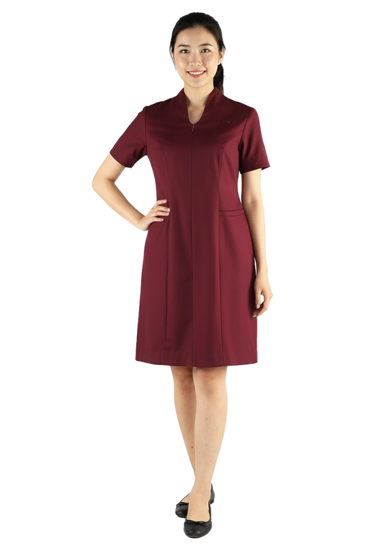 Red Staff Nurse Dress
