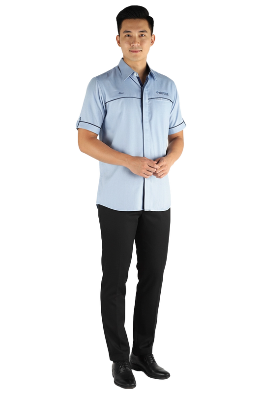 Men's Short Sleeve Shirt Uniform