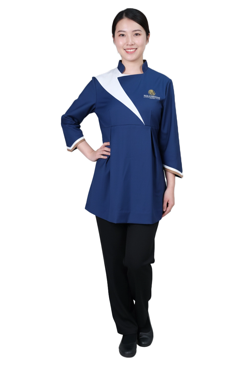 Regal Asymmetrical Tunic Top