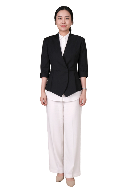 Ladies Tailored Blazer with Pleat