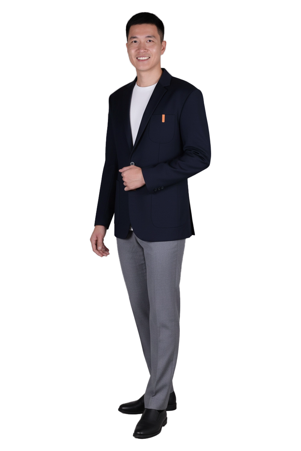 Dark Blue Men's Jacket