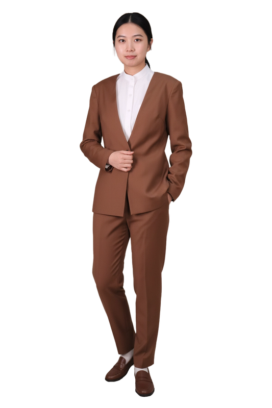 Single Button Blazer Suit