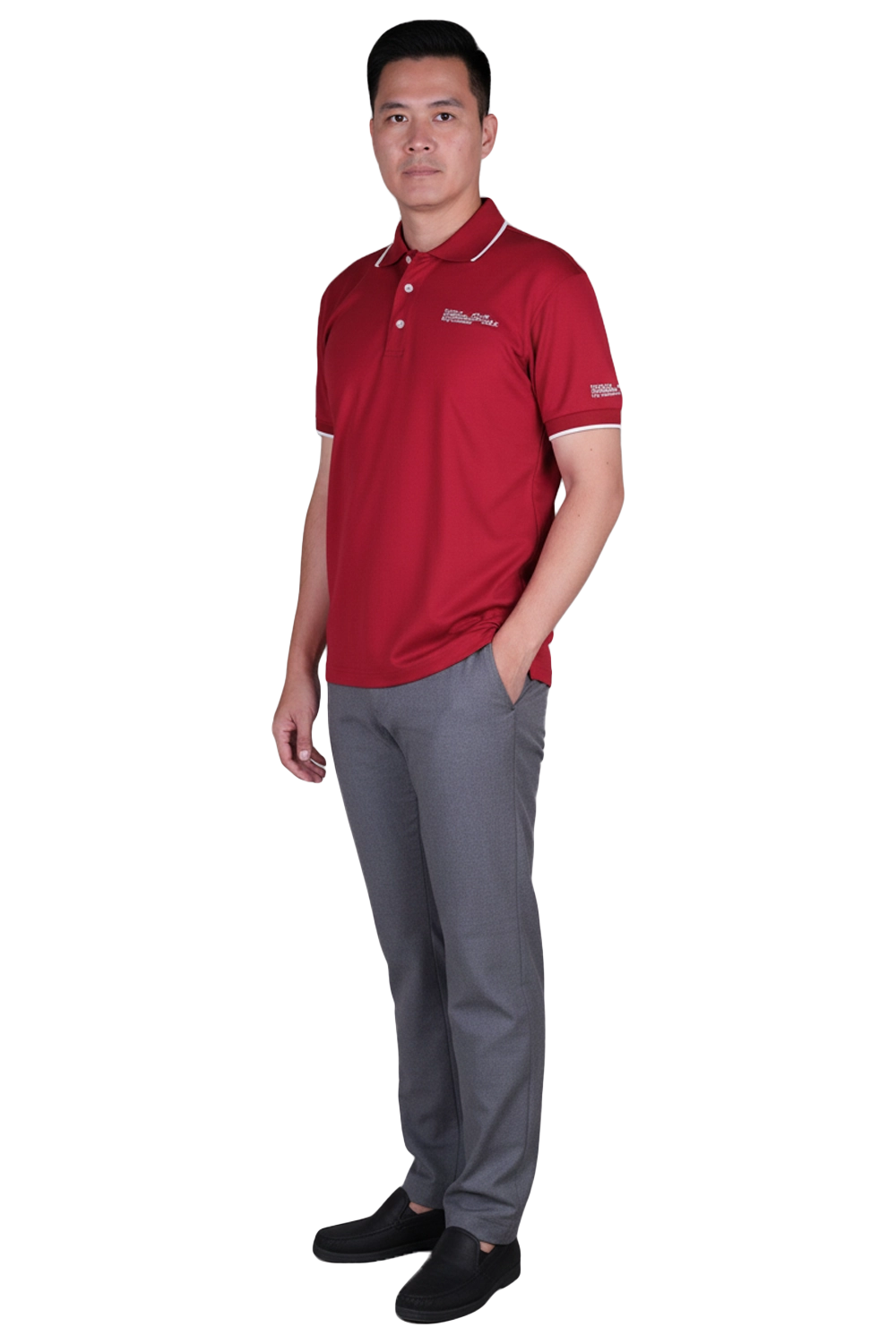 Red Short Sleeve Polo Shirt