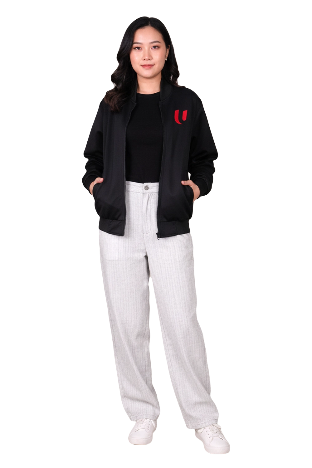 Embroidered Bomber Jacket