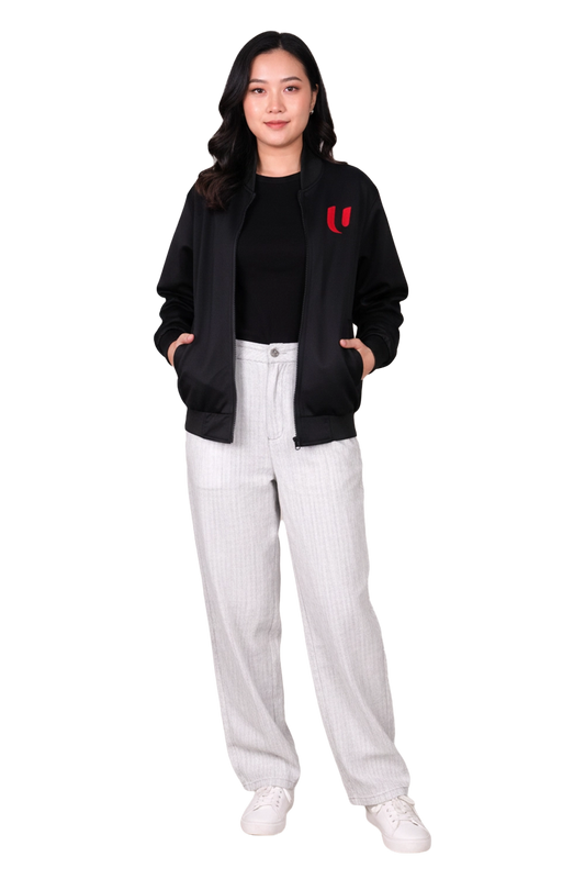 Embroidered Bomber Jacket