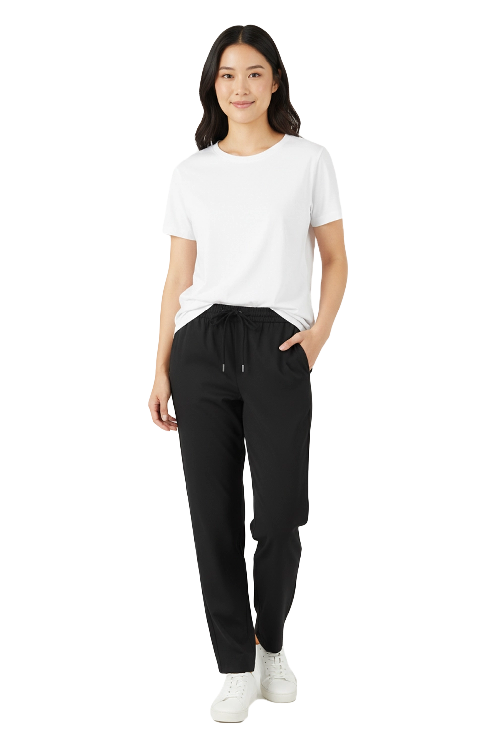 Mens Corporate Uniform Pants with Drawstring Waist