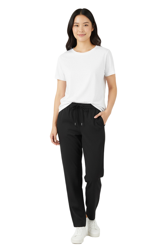 Mens Corporate Uniform Pants with Drawstring Waist