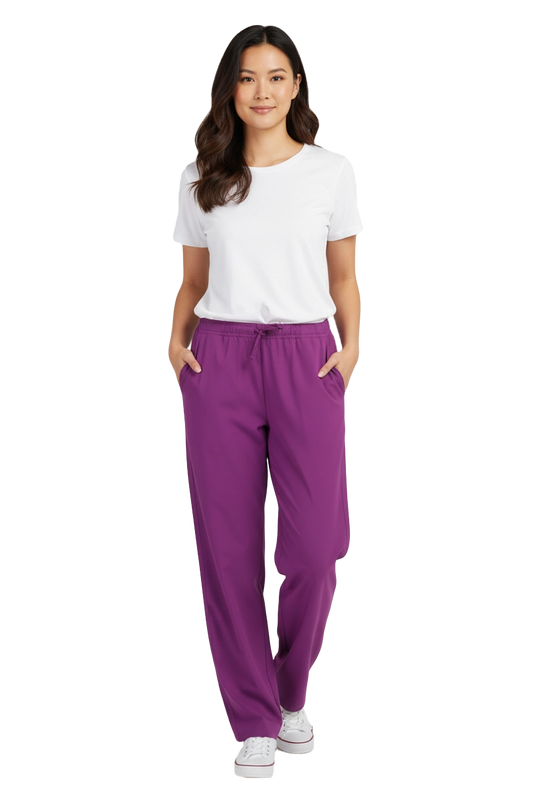 Purple Healthcare Scrub Unisex Bottoms
