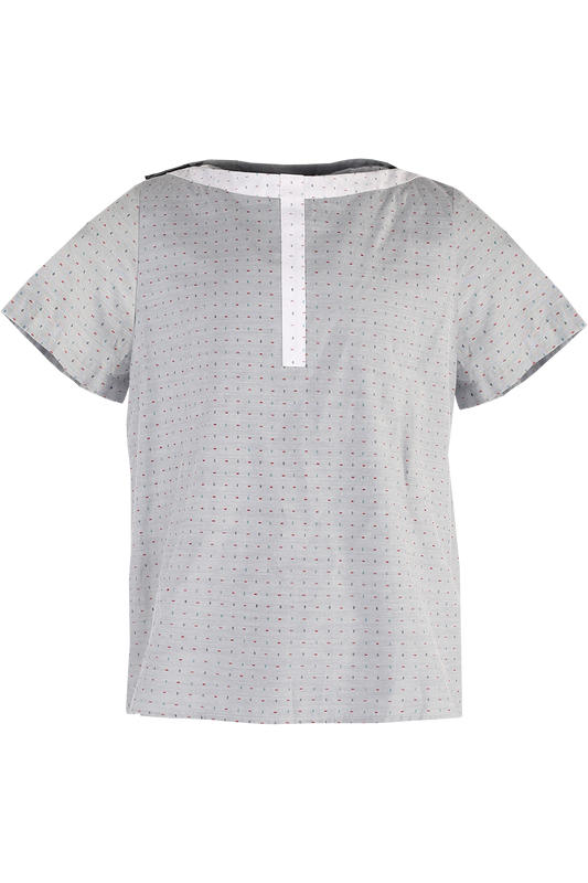Grey Inpatient Adaptive Pyjama Top