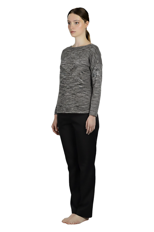 Grey Heather Blouse