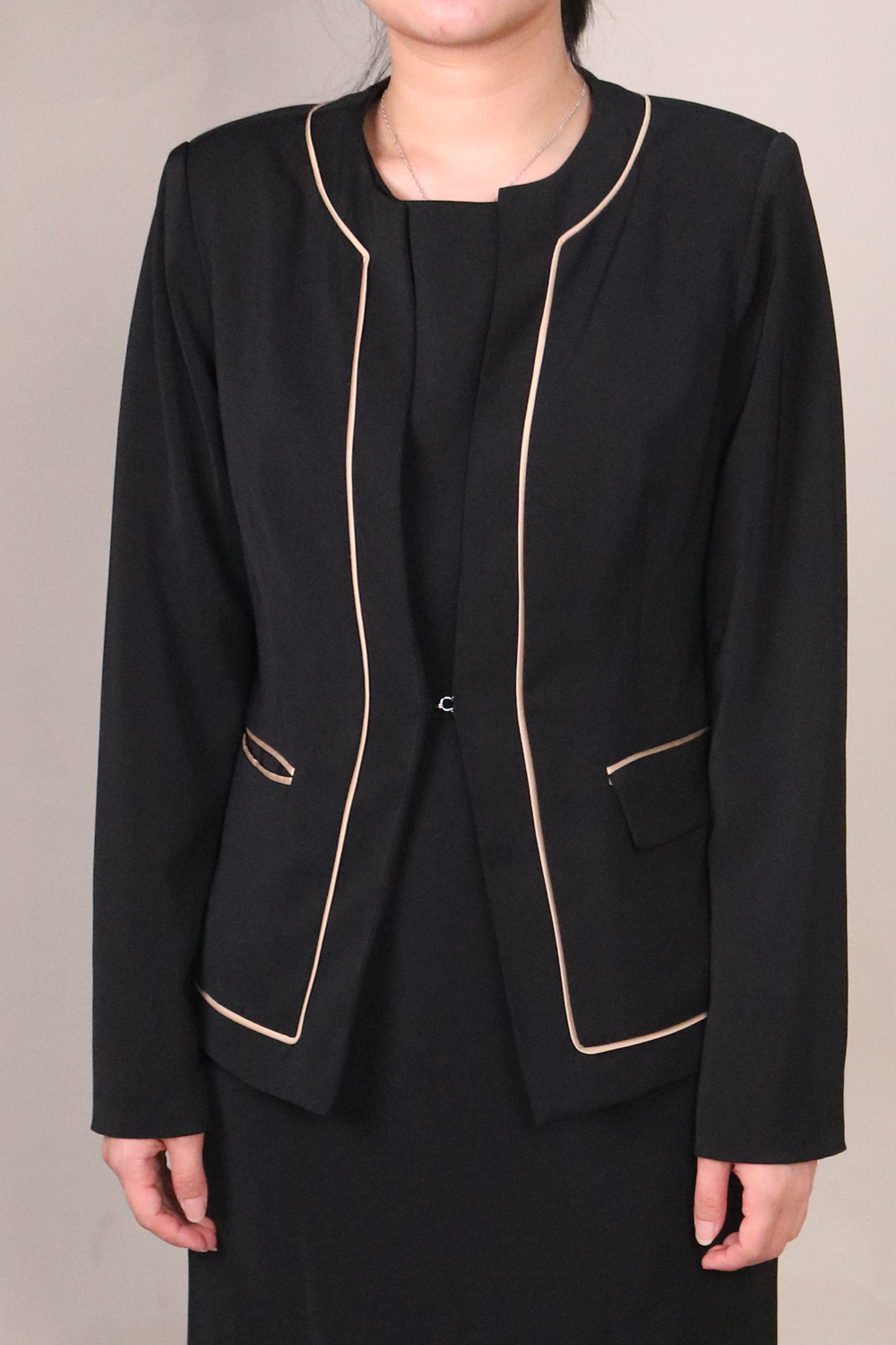 Ladies Blazer with Piping Details