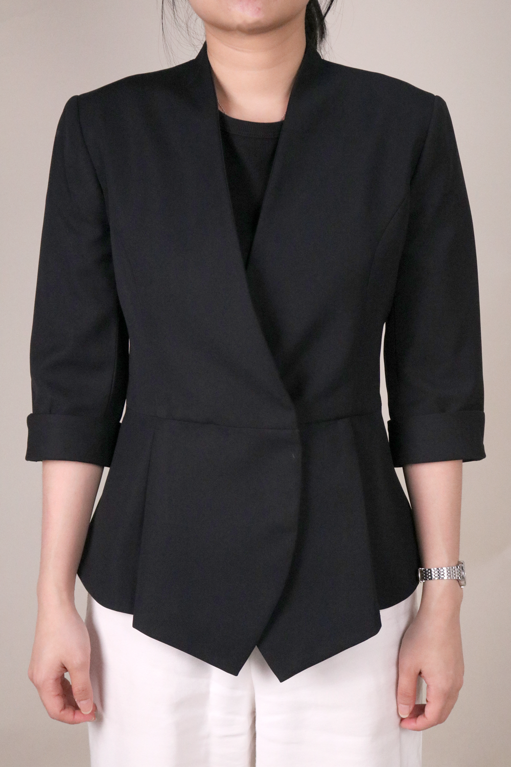 Ladies Tailored Blazer with Pleat