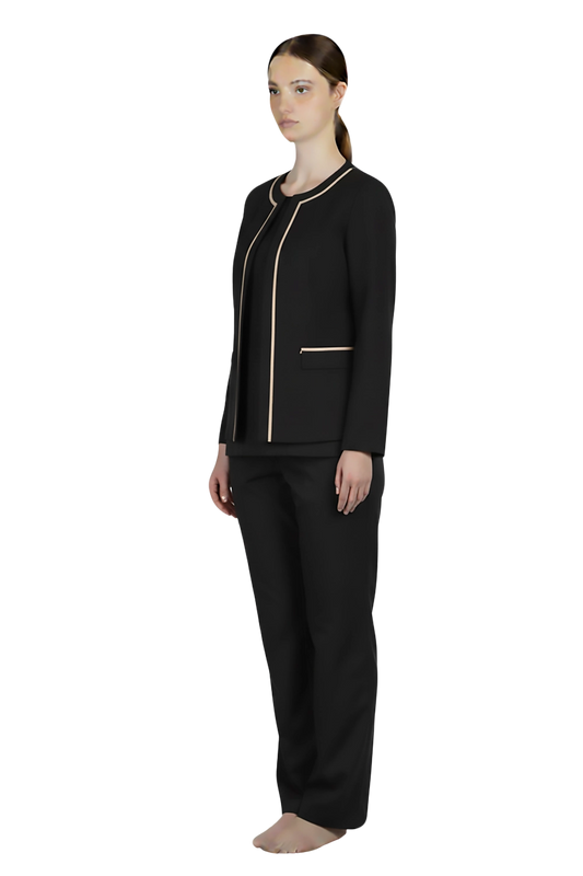 Ladies Blazer with Piping Details