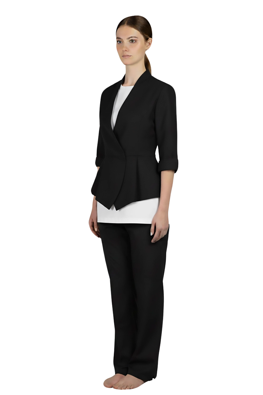 Ladies Tailored Blazer with Pleat