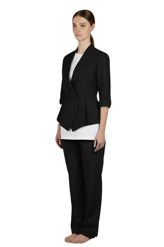 Ladies Tailored Blazer with Pleat