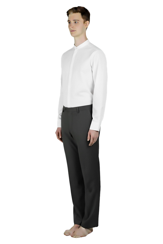 Long Sleeve Mandarin Shirt