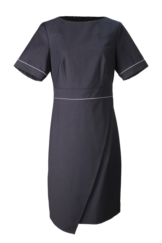 Minimalist Wrap Pencil Dress