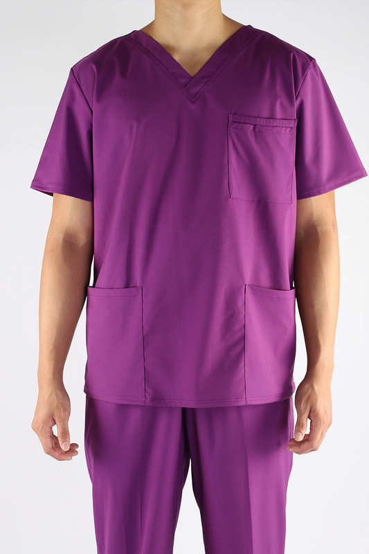 Purple Medical Scrub Top