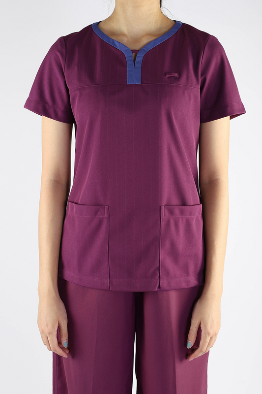 Purple Nurse Scrub Uniform