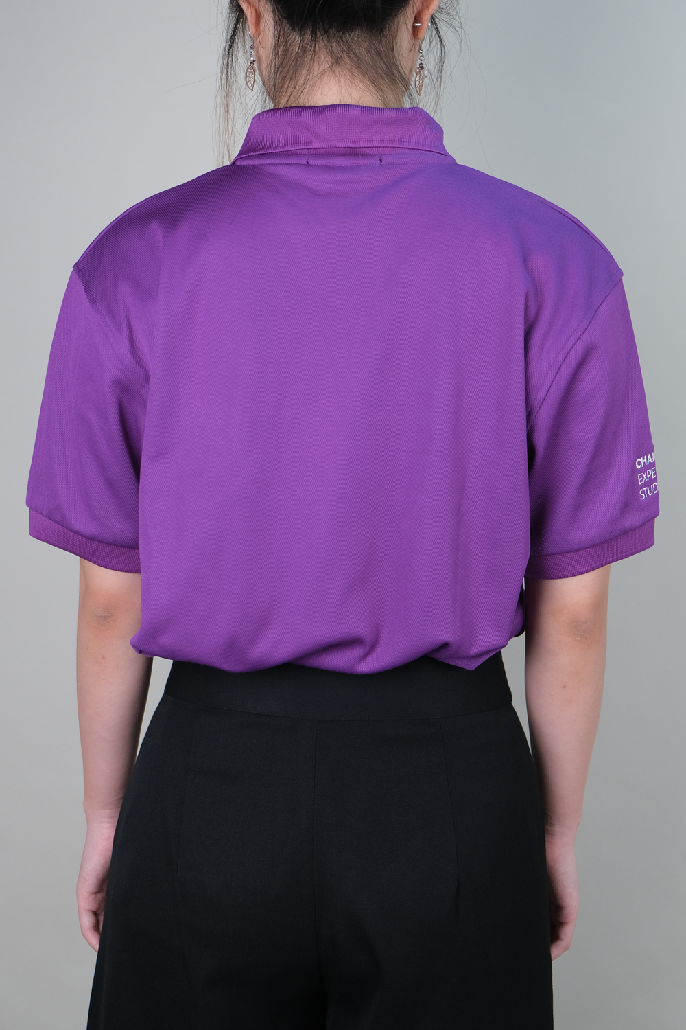 Purple Unisex Polo Shirt