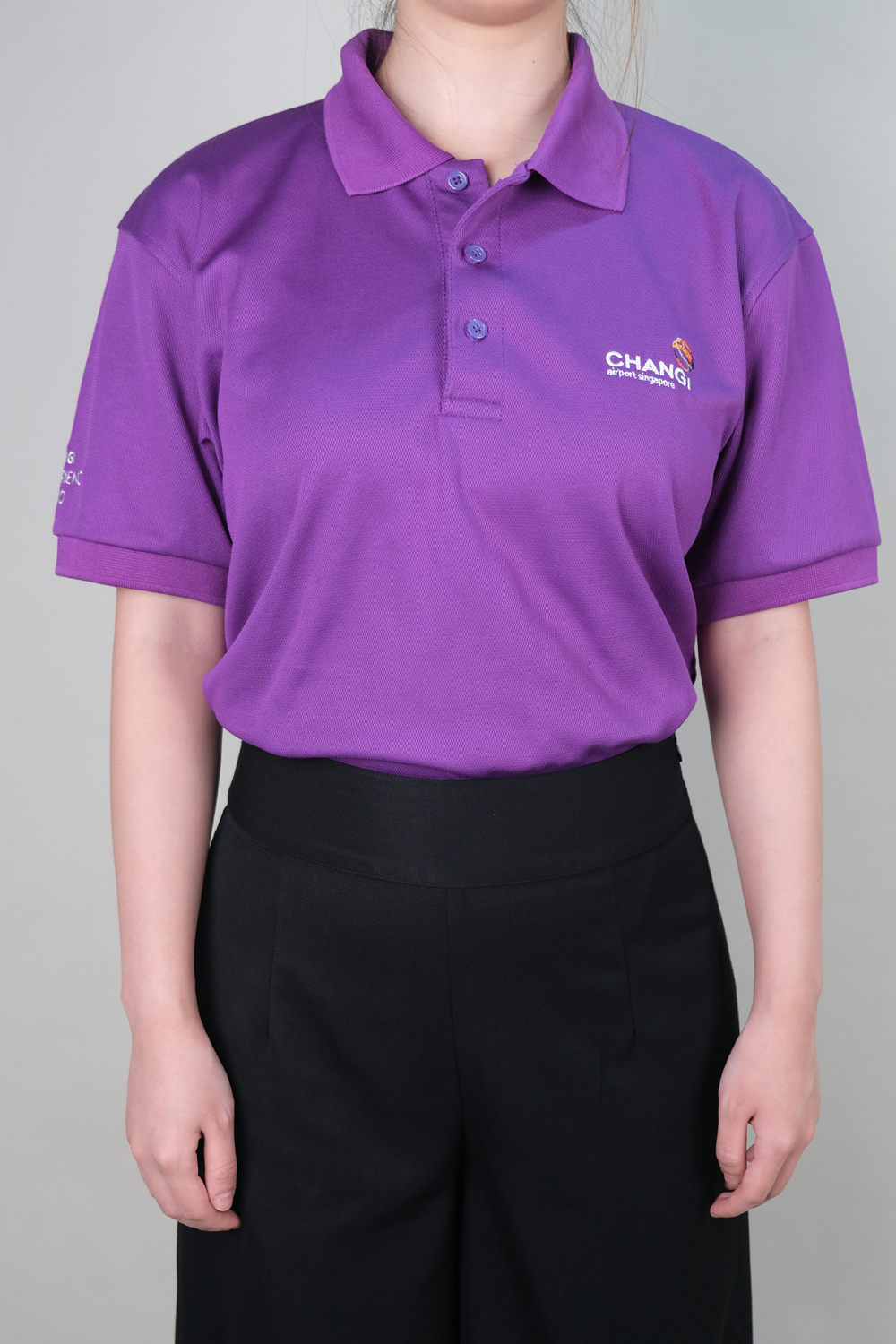 Purple Unisex Polo Shirt