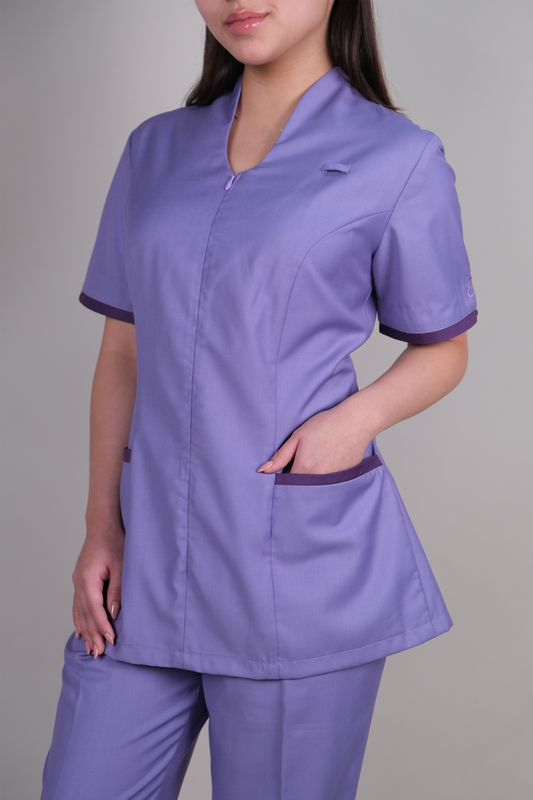 Lilac Nurse Blouse