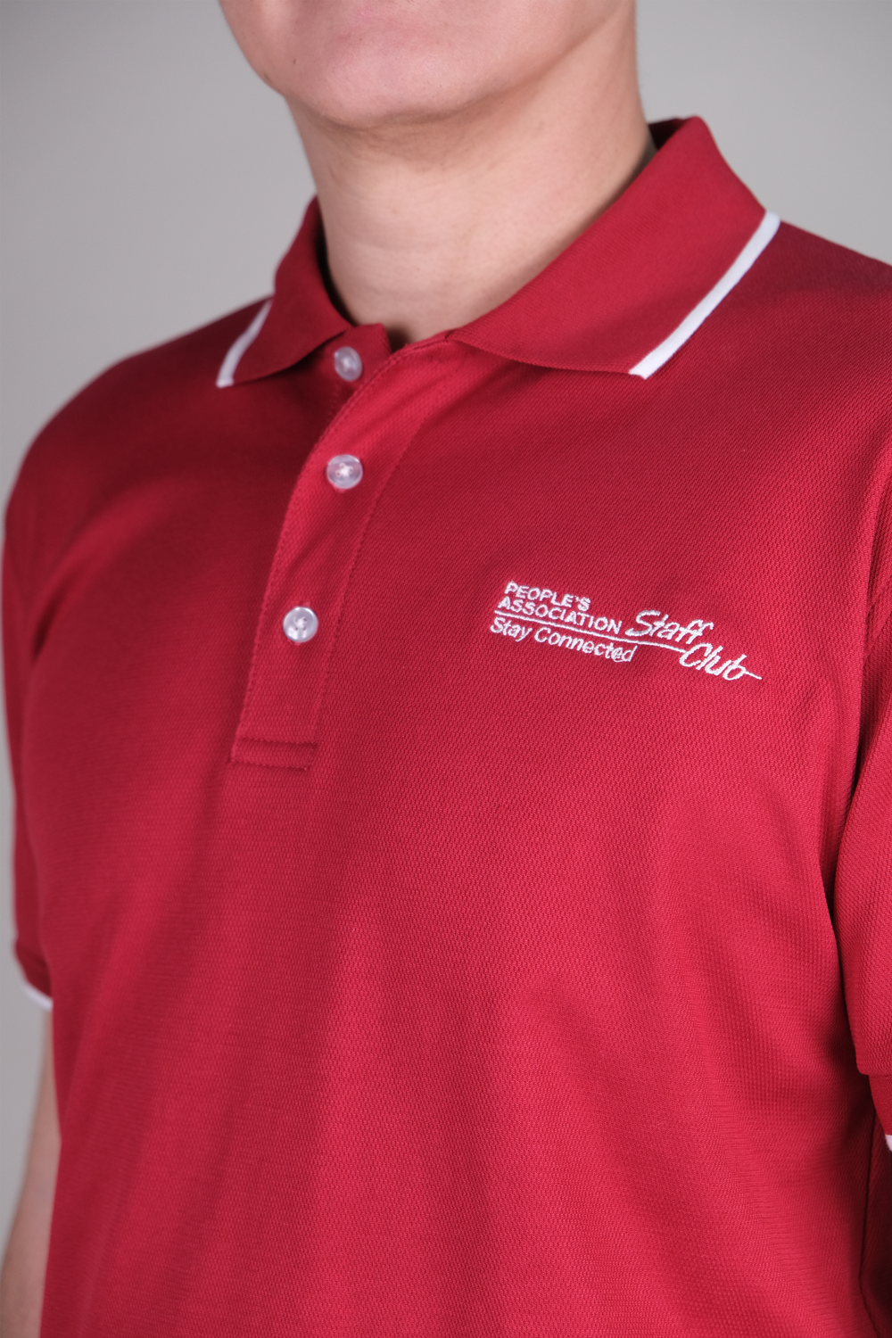 Red Short Sleeve Polo Shirt