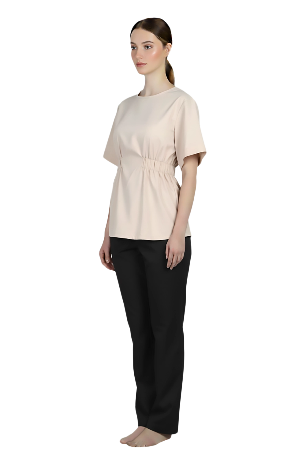 Ruched Waist Blouse