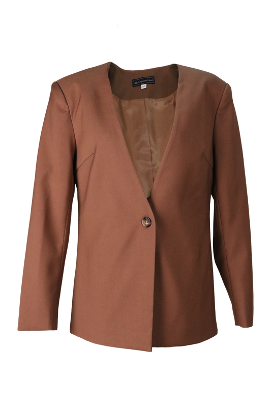 Single Button Blazer Suit