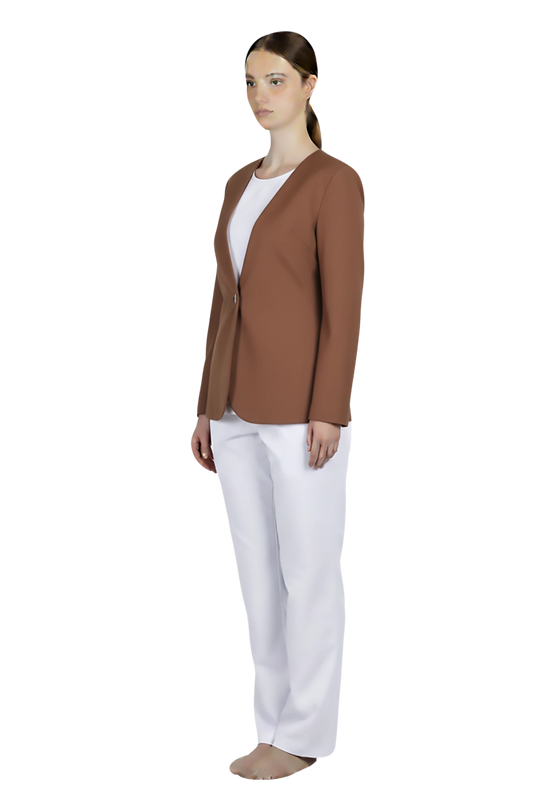 Single Button Blazer Suit